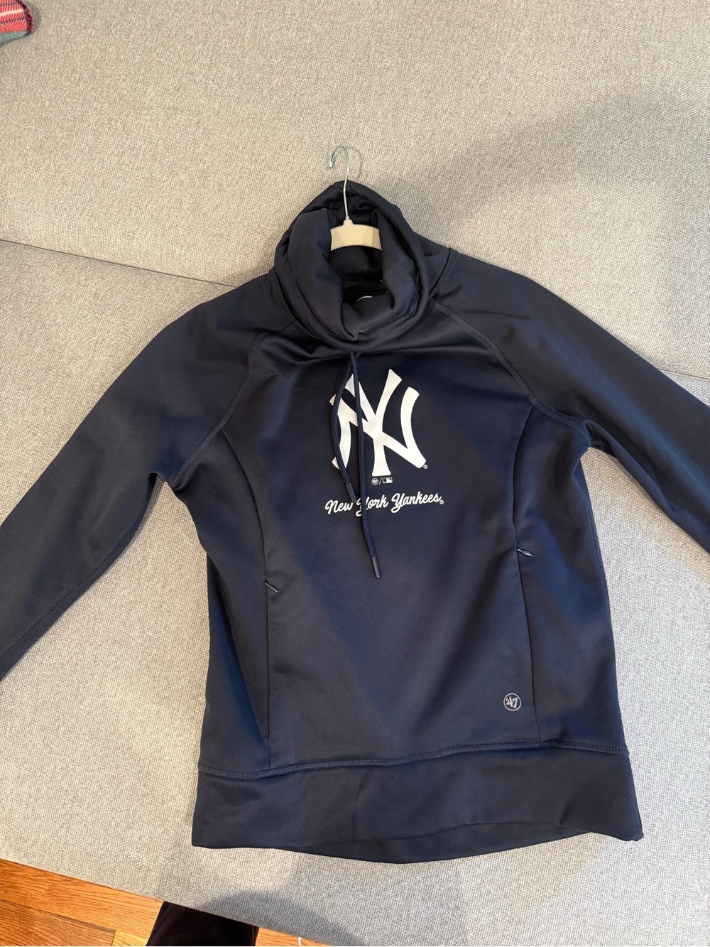 ’47 Navy and White Logo Pullover